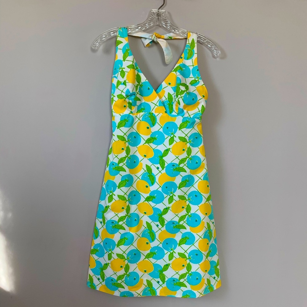 Lilly Pulitzer Lemon Blueberry Sleeveless Dress
